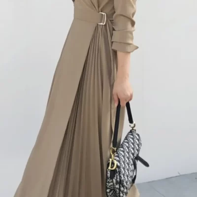 Accordion Pleats Straight