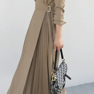 Accordion Pleats Straight