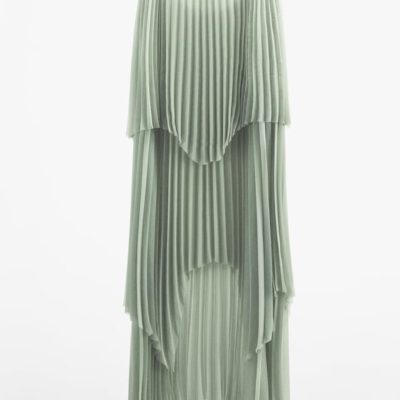 Accordion Pleats Straight