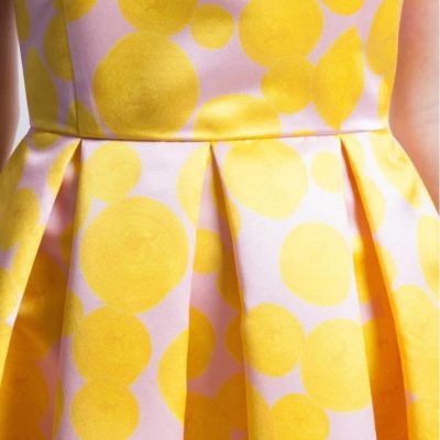 Box Pleats Straight Lamora