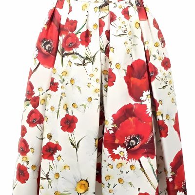 Box Pleats Straight Lamora