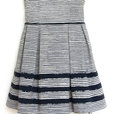 Box Pleats Straight Lamora
