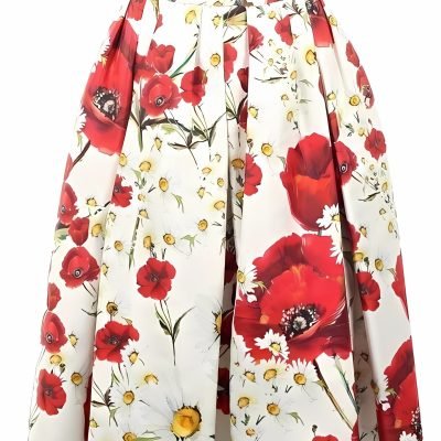 Box Pleats Straight Lamora