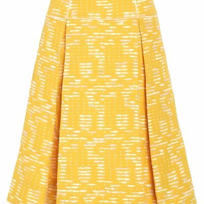 Box Pleats Straight Lamora