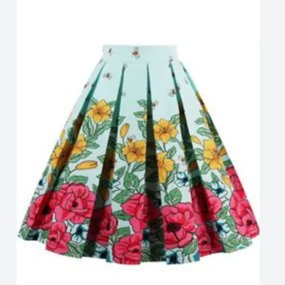 Box Pleats Straight Lamora