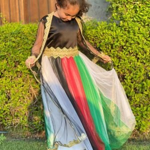 Girls National Day Dress Lamora