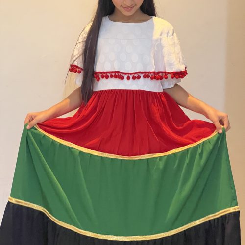 Tailoring Of UAE National Day Flag Dress